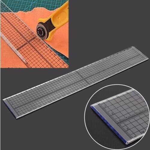 Newest 30cm Sewing Patchwork Foot Aligned Ruler Quilting Grid Cutting Tailor Craft