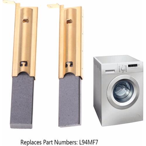 2Pcs/set Washing Machine Motor Carbon Inserts Brushes L94MF7 For Siemens 5x13.5