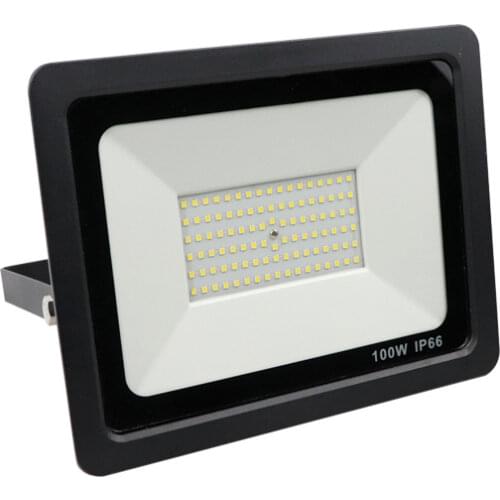 Minimalist Aluminum Outdoor Flood Light Garden Led Lamp Construction Site Lighting Stadium Lights 100w Exterior Wall Light