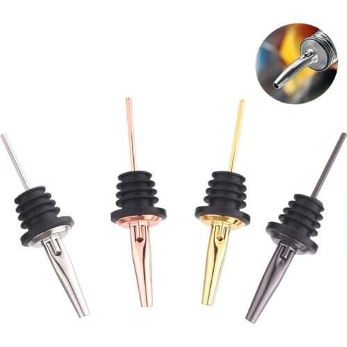 Stainless Steel Liquor Bottle Speed Pourers Tapered Spout Clubs, Restaurants, Bars, Coffee Shops and Diners