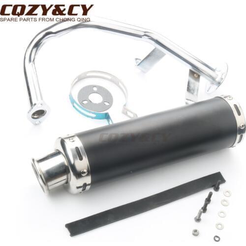 Scooter high performance exhaust pipe for Kreidler Flory 50 RMC E 50cc China GY6 139QMA 139QMB 4-stroke