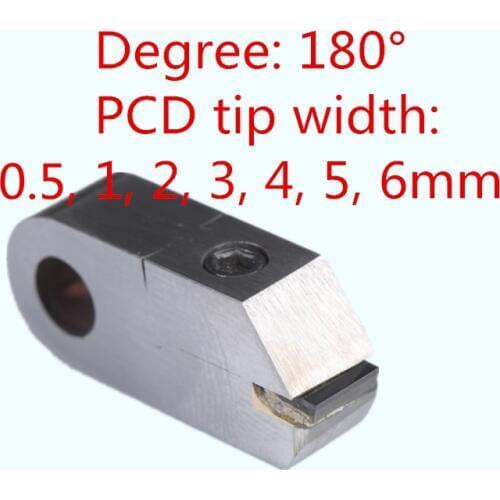 YIYAN Flat Shape 180 Degree Posalux Diamond Tools Jewellery Cutting Tool For Machine Use 0.5 to 6mm PCD Width available