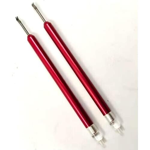 2pcs Metal Precision Watch Hand Remover Double-Ended Watch Hands Press Setting Fitting Removing Pin Replace Watch Repair Tools