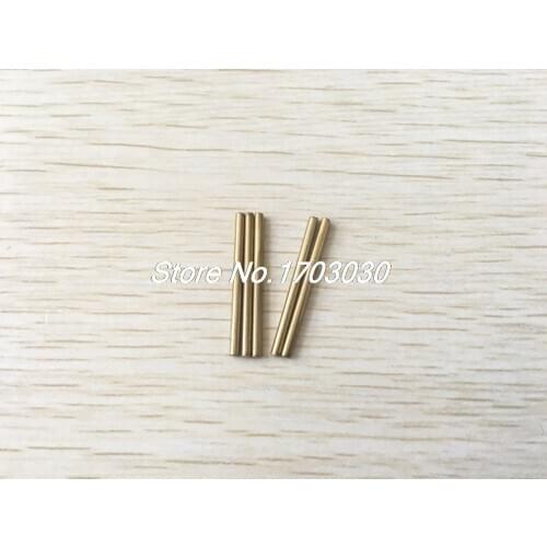 20 Pcs Car Model Toy DIY Brass Rod Axles Drill Rod Bar 3mm x 50mm