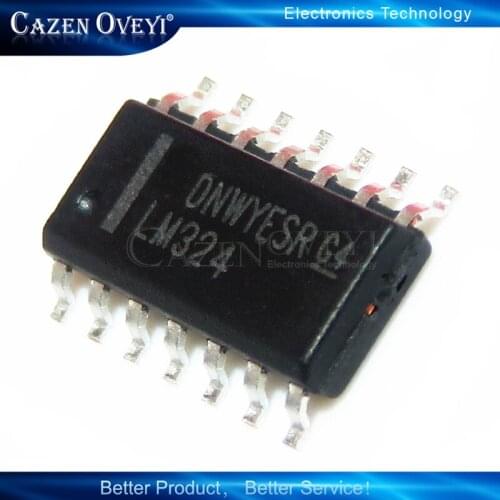 20piece LM324DR2G LM324DR LM324DT LM324 SOP-14 New original In Stock