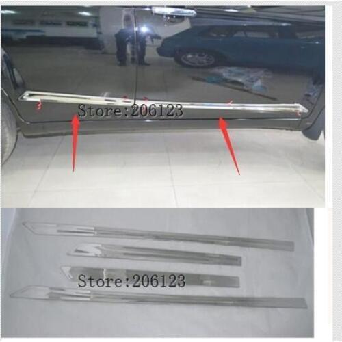 For Lifan X60 Accessories Chrome 2011 2012 2013 2014 2015 Chrome body side moldings side door decoration