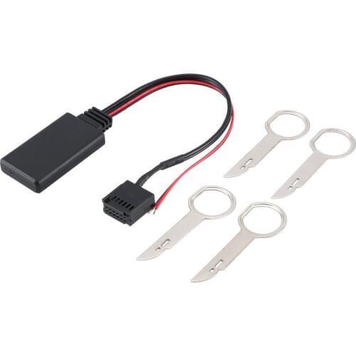 Auto Radio 6000CD Bluetooth Module AUX-IN Wireless Audio Adapter Cable For Ford Focus Mondeo 6000 CD