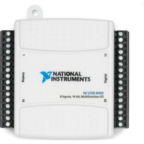 Original NI USB-6009 USB data acquisition card Used, Analog DAQ 8AD 2DA 14bit 48kS/s Labview, or New Replacement