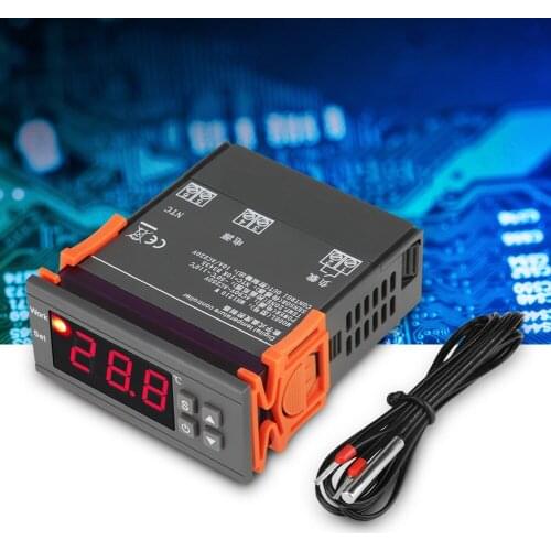 MH1210W AC 110 220V Digital Temperature Controller Thermostat Calibration