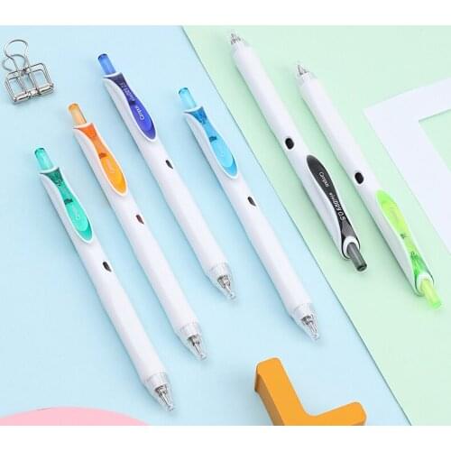 1pc Japan KOKUYO Campus Vividry Color Press Gel Pen Quick-drying Ink 0.5mm Replaceable Refill Kawaii Pens School Supplies