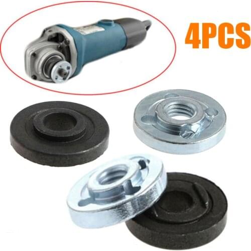 4Pcs Angle Grinder Nuts Replacement For Makita 9523 Inner Outer Flange Kit Grindering Power Tools Accessories