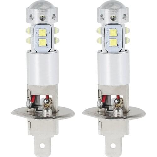 H1 LED Headlight Car Bulbs Daytime Running Driving Fog Lamp White Beam 6500K Super Bright