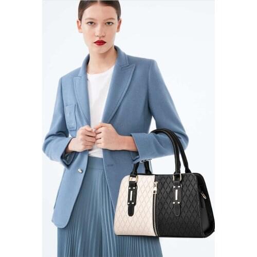 Fashion For Luxury Handbags Women PATCHWORK Bags Designer 2020 Crossbody Pu Leather Black Soft Washed Messenger Flap Bag