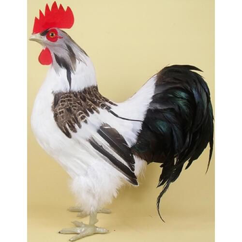 Lucky birthday Shaw Chicken Poultry wedding decoration hickens handicrafts simulation decoration style statue