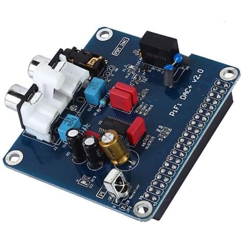 PCM5122 raspberry pi 3B/2B HIFI DAC audio sound card module I2S interface