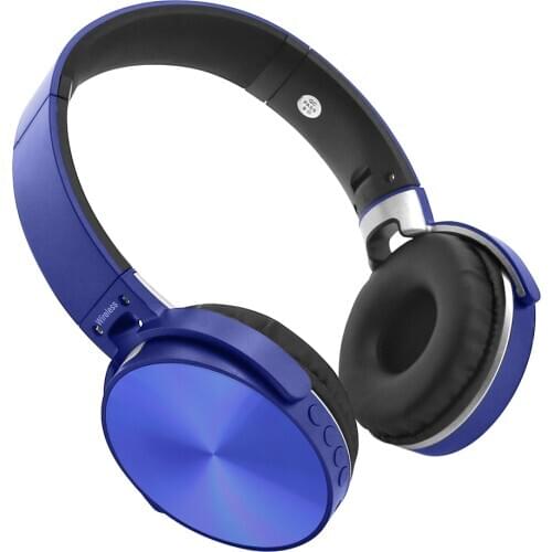 QC950 Portable Wireless Headphones Bluetooth V5.0+EDR Stereo Foldable Headset Audio Adjustable Earphones with Mic for Music