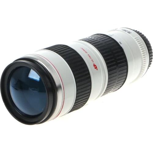 Portable Camera Lens Shaped Thermos EF 70-200mm Drink Mug Coffee Cup 400ML Dropshipping
