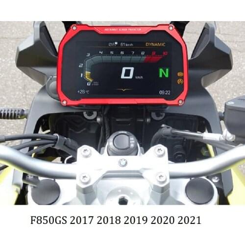 For BMW F850GS F 850 GS 2017 2018 2019 2020 2021 Motorcycle Transparent Meter Instrument Frame Cover Screen Protector Shield