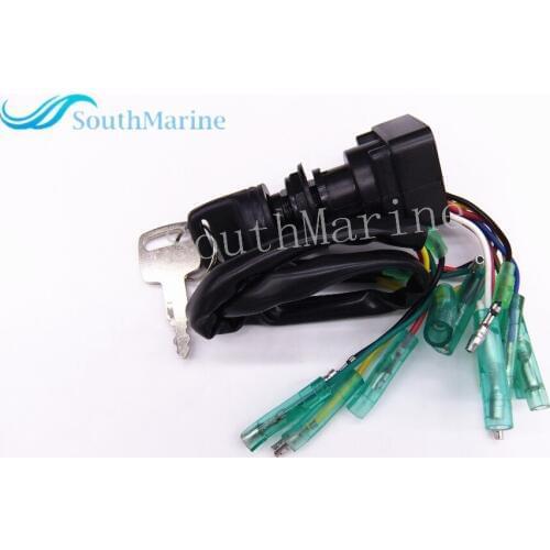703-82510-43-00 703-82510-42-00 Remote Control Box Ignition Switch / Main Switch Assy for Yamaha Outboard Motors Push to Choke