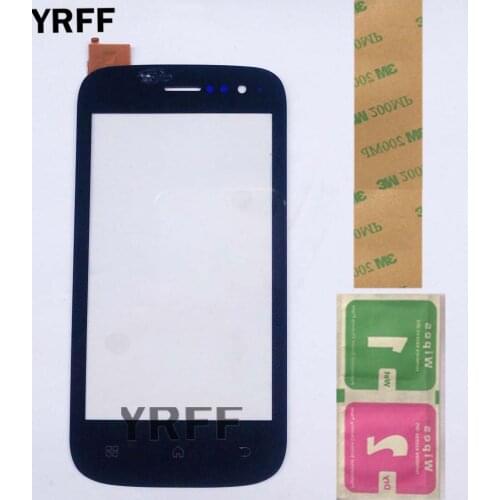 Touch Touch Screen Panel For Fly IQ442 Digitizer Front Outer Lens Sensor Touchpad Front Glass Touch 3M Glue Wipes