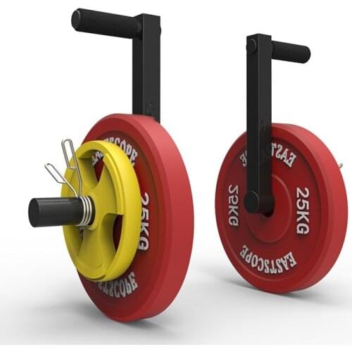 Gym Fitness Farmer Walk Grips Weight Lift Power Training Handle Muscle Body Building Exercise Equipment Carry Barbell Plate Rack