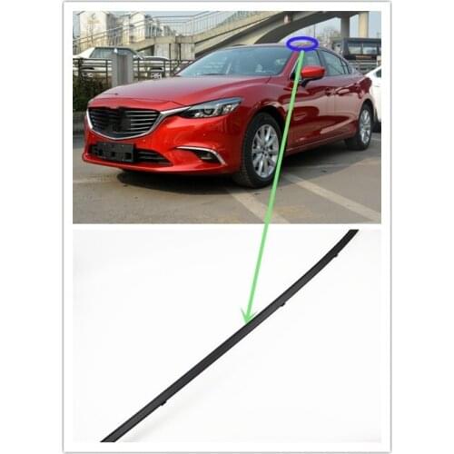 QDAEROHIVE car roof Flume roof seal Decorative Strip for mazda 6 Atenza for mazda 3 Axela sedan