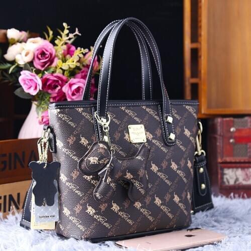 Genuine Leather Women Totes Large Capacity Shoulder Messenger Bucket Bags Ladies Fashionable Purses and Handbags Luxury Designer