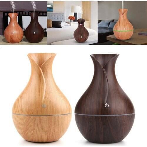 130ML Creative Appearance USB LED Ultrasonic Aroma Humidifier Essential Oil Diffuser ABS PP Exquisite Aroma therapy Purifier New