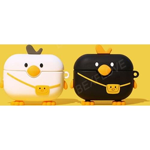 3D Earphone Case for Airpods Pro Case Silicone Cute Dog Cartoon Cover for Apple AirPods Pro 1 2 Earbuds Earpods Case Accessories