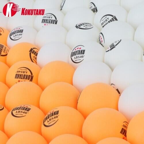 50/100 one pack 3-Star Professional ABS 2.8g Table Tennis Ping pong Ball Durable Amateur Advanced Training Team Balls