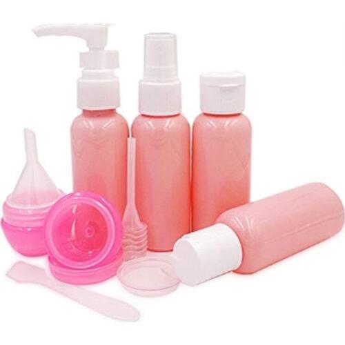 9PCS/Set Plastic Pressing Vaporizer Makeup Tools For Travel Bottles Portable Travel Bottles Set Of Cosmetic Bottles 2020 New