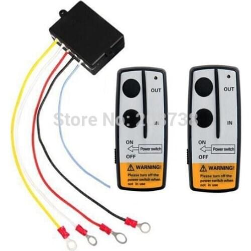 Wireless Winch Remote Control Twin Handset 12 Volt 12V