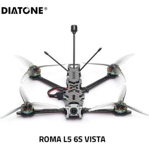 DIATONE Roma L5 HD MAMBA F722 AIO MK1 BLHELIS 35A Caddx POLAR Vista HD MAMBA 2004 2900KV 4S 1700KV 6S FPV Freestyle Drone