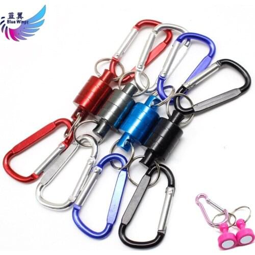 Ilure Strong Magnetic Clasps Fishing Tackle Outdoor Sports Climbing Wireless Retention Rope Portable Buckle Pesca Peche Tools