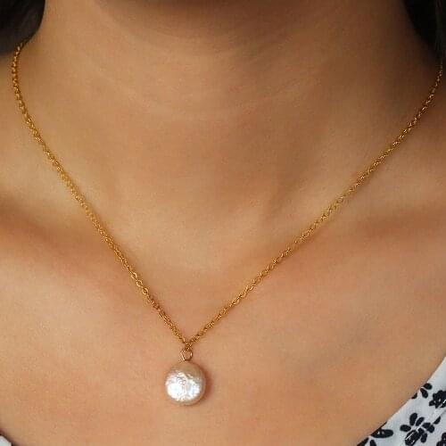 2021 New Crystals from Swarovskis Simple large drop necklace selling personality For Women Female Necklaces Party gift