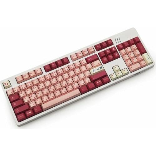 Darling Zero Two Anime Manga Keycap Set Japanese English Franxx Waifu Key Caps