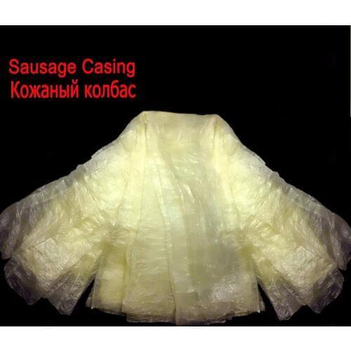 10pcs/Lot Casings for Sausage,Each Length:50cm Wide:60mm,Salami,Meat Poultry Tools, Sausage Packaging, Inedible Casings