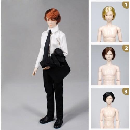 30cm high boy doll / gold brown black hair Xinyi boy doll without make up / 1/6 xinyi boyfriend doll / baby toy