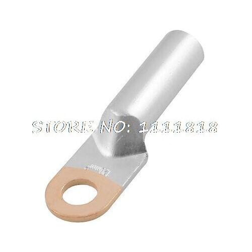 Copper Ring Tongue Aluminum Tubular Bimetal Cable Lug 15mm Dia