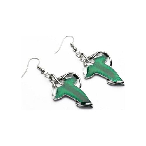 Fashion Wizard Leaves Earrings The Elven Leaf Drop Earrings Fan Gift Movies Jewelry Wholesale