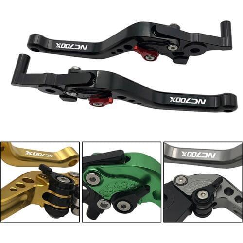 Motorcycle Short Levers For Honda NC700X NC700 X 2012-2015 2016-2019 2020 SEMSPEED Motorbike Brakes CNC Adjustable Clutch Levers