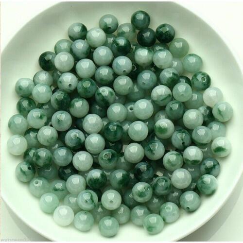 20 pcs Rich Imperial 100% Natural Grade A Jadeite Loose Beads Pendant