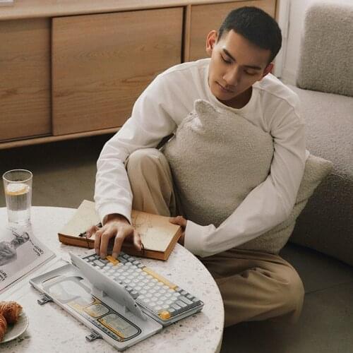 Original lofree Luofei Xiaolang wireless mechanical keyboard Bluetooth dual-mode gaming dedicated