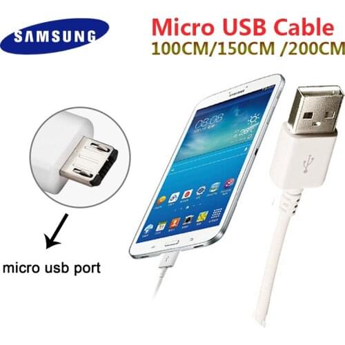 Original 2A Micro USB Cable 100CM/150CM/200CM Fast Charging Wire For Samsung S7 S6 Edge J7 Huawei Xiaomi Redmi Android USB Phone