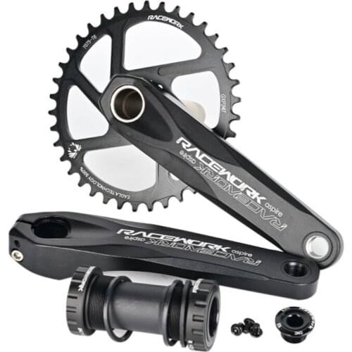 RACEWORK GXP Crank Mountain Bike Left and Right Crank 170mm Hollow Crankset for bicyle parts