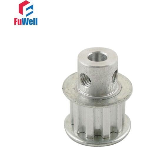 XL 10T Timing Pulley 4/5/6/6.35/8mm Bore Gear Pulley 5.08mm Pitch 11mm Belt Width Aluminum Alloy Synchronous Timing Belt Pulleys
