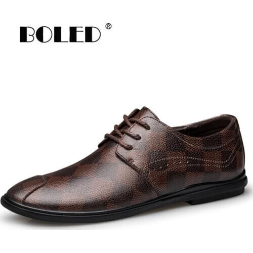 Plus Size Shoes Men High Quality Natural Leather Men Casual Shoes Loafers Breathable Shoes Men Outdoor Walking Shoes For Men