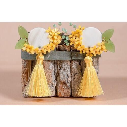 Handwork Creative Tassel Headdress Chinese Style Hair Clip Daily Hairpin Decor Accessories Women Girl Gift New