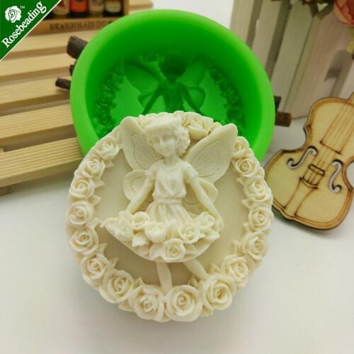 1PC 83x83x34mm butterfly fairy Polymer Clay Mold,mould for resin,resin jewellery