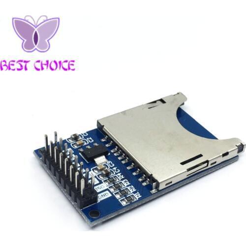 1pcs Hot Sale Reading and Writing Module SD Card Module Slot Socket Reader ARM MCU for arduino DIY Starter Kit